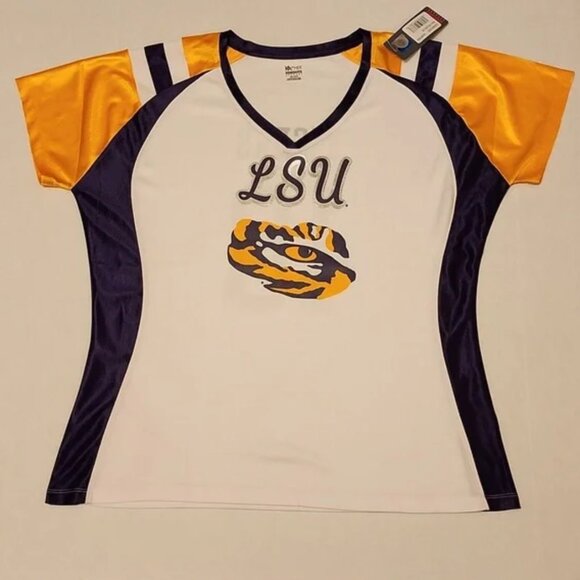Knights Apparel Tops - KNIGHTS APPAREL LSU TIGERS JERSEY XXL
